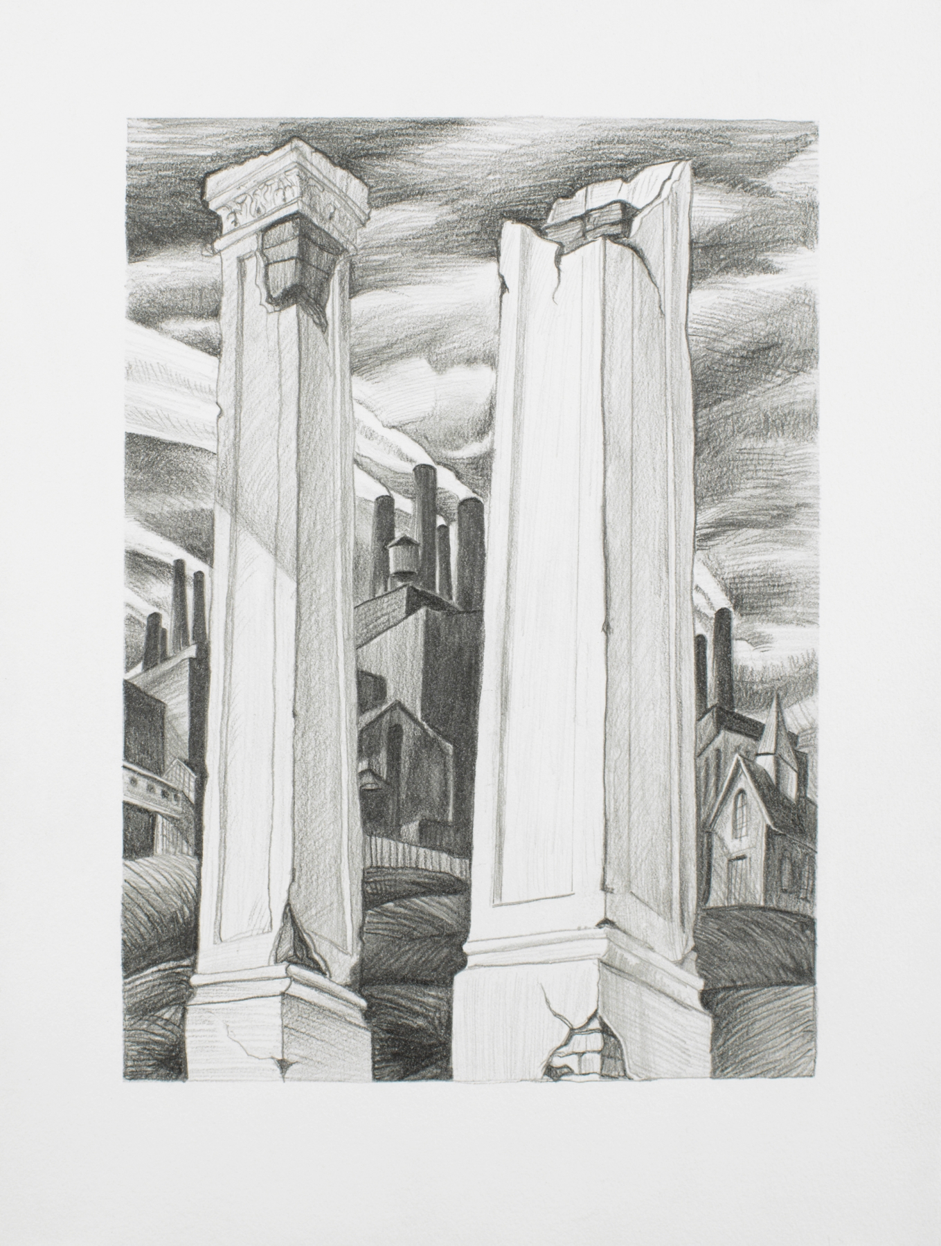 Ken Gonzales-Day
Untitled (After Harry Stenberg, Southern Holiday, 1935), 2021
Archival ink and pencil on Arches BFK Rives
15 x 11 in.